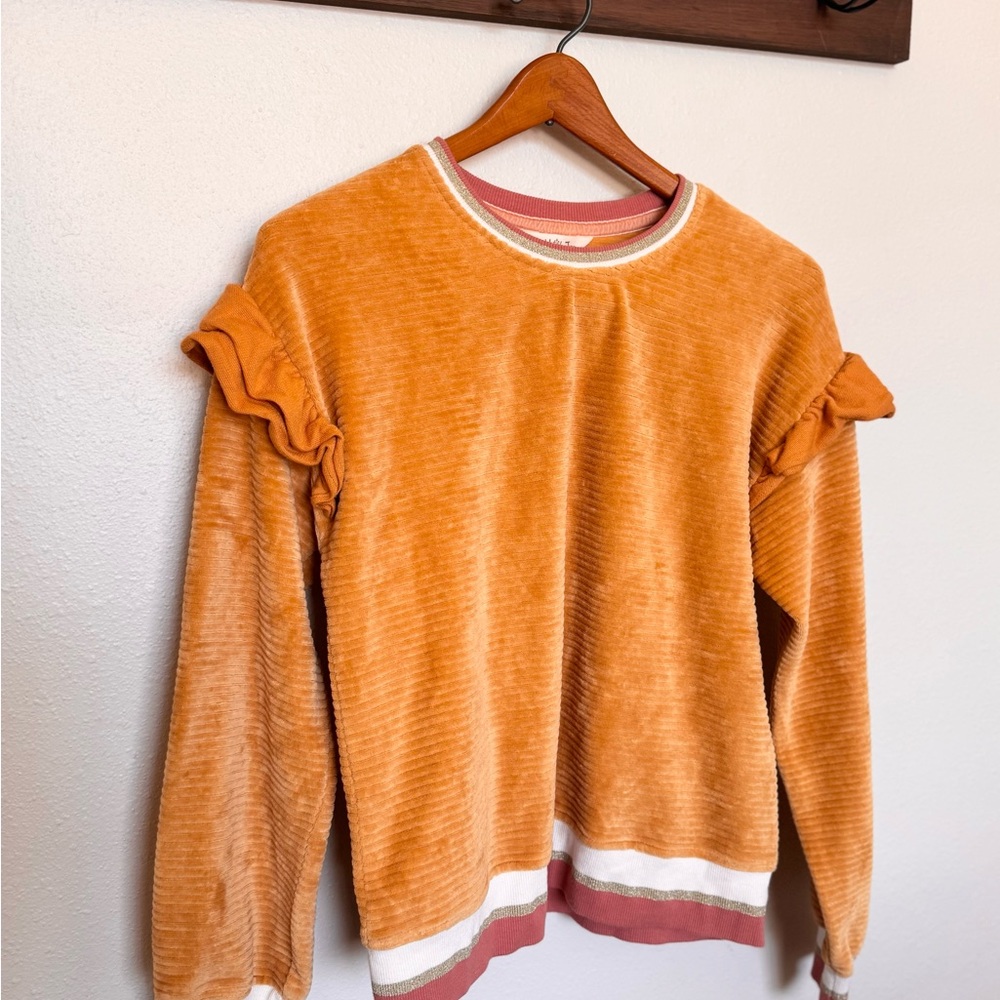 Matilda Jane Ruffle Sleeve Sweater